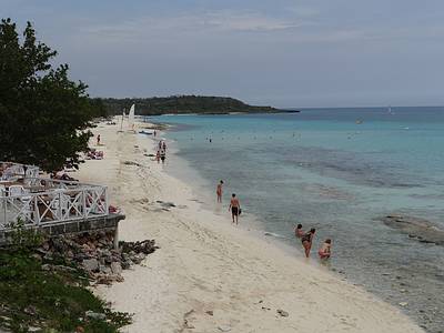 Die Playa Esmeralda beim Melia Paradisus Rio d