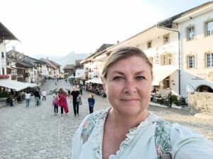 © Barbara Blunschi reisen-lifestyle.ch Selfie in Gruyères.