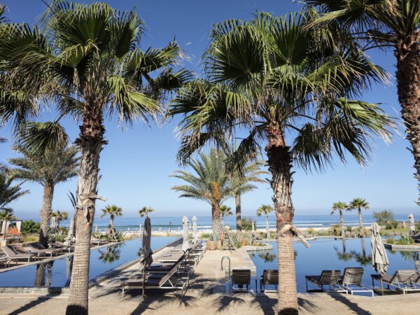 © Barbara Blunschi reisen-lifestyle.ch Der 1050 m2 grosse Familien Pool im Fairmont Taghazout Bay.