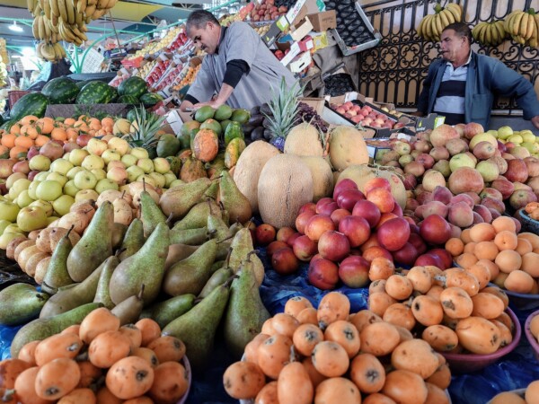 © Barbara Blunschi reisen-lifestyle.ch Frische Früchte im Souk El Had in Agadir.