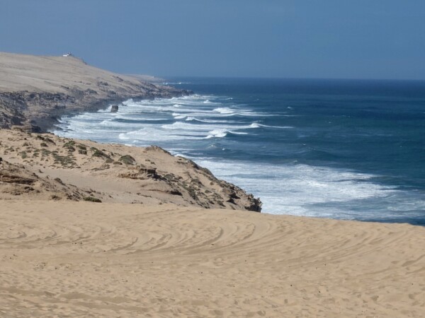 © Barbara Blunschi reisen-lifestyle.ch In Tamri treffen sich der Atlantik und die Sanddünen.