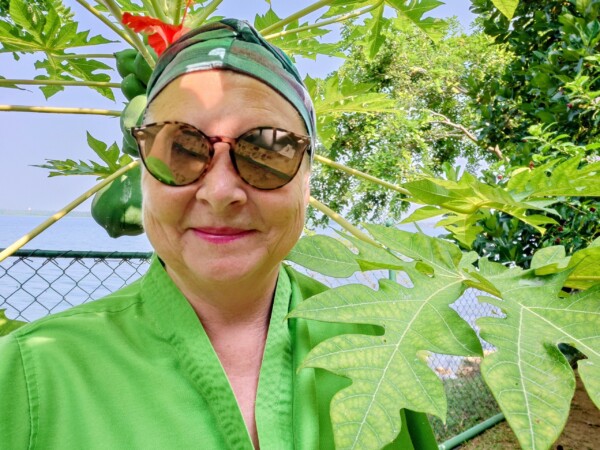 © Barbara Blunschi reisen-lifestyle.ch Sri Lanka Nach der Shirodara-Behandlung während der Panchakarma-Kur.